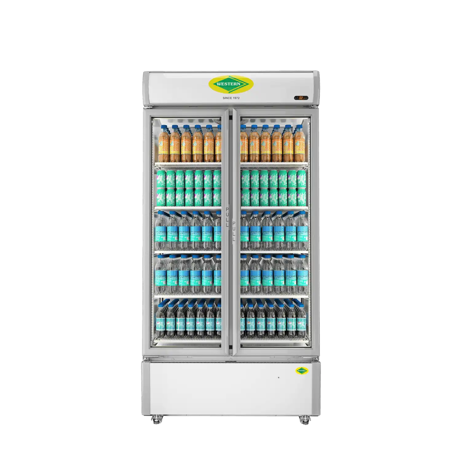 Double Door Visi Cooler